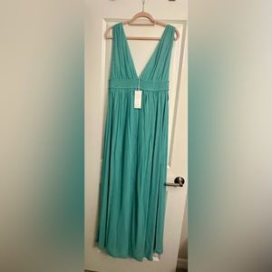 Brand new Teal Maxi dress by Lush size XL never worn